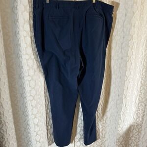 Lane Bryant Navy Straight Leg Dress Slacks Womens Size 22 Regular